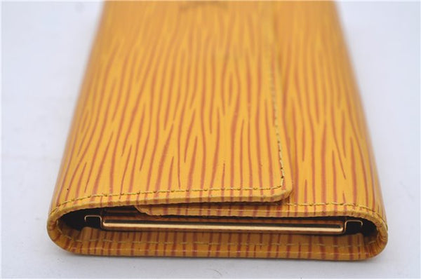 Authentic Louis Vuitton Epi Multicles 6 Key Case Yellow M63819 LV 5870D