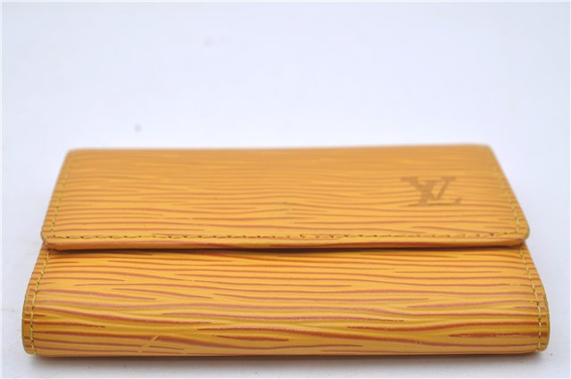 Authentic Louis Vuitton Epi Multicles 6 Key Case Yellow M63819 LV 5870D