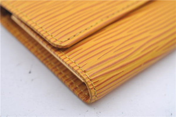 Authentic Louis Vuitton Epi Multicles 6 Key Case Yellow M63819 LV 5870D