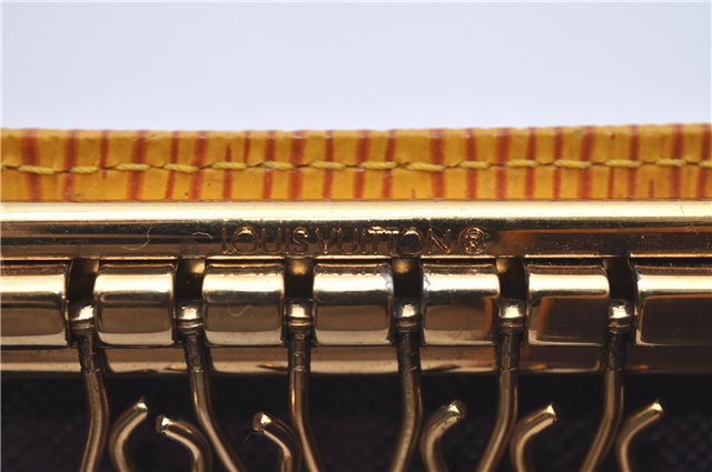 Authentic Louis Vuitton Epi Multicles 6 Key Case Yellow M63819 LV 5870D