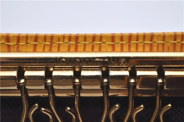 Authentic Louis Vuitton Epi Multicles 6 Key Case Yellow M63819 LV 5870D