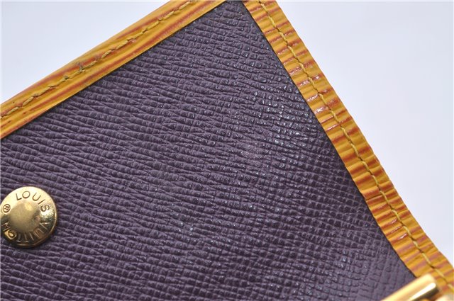 Authentic Louis Vuitton Epi Multicles 6 Key Case Yellow M63819 LV 5870D