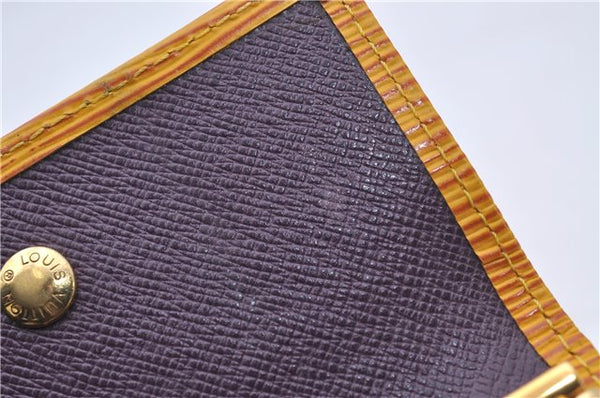 Authentic Louis Vuitton Epi Multicles 6 Key Case Yellow M63819 LV 5870D