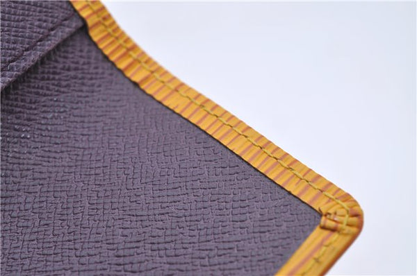 Authentic Louis Vuitton Epi Multicles 6 Key Case Yellow M63819 LV 5870D