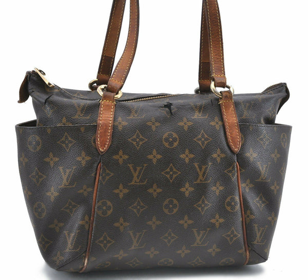 Authentic LOUIS VUITTON Monogram Totally PM Tote Bag M56688 LV 5871A