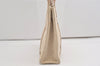 Authentic HERMES New Fourre Tout PM Hand Tote Bag Purse Canvas Beige 5871I