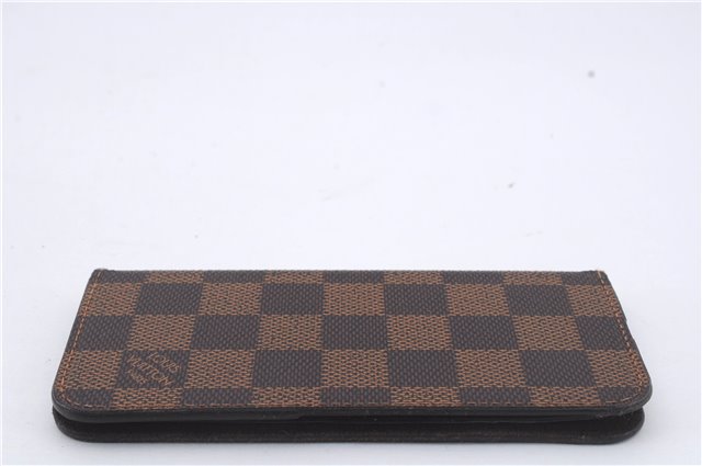 Authentic Louis Vuitton Damier Folio Iphone 7 Mobile Phone Case N61068 LV 5872D