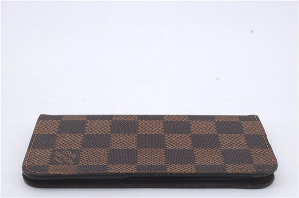 Authentic Louis Vuitton Damier Folio Iphone 7 Mobile Phone Case N61068 LV 5872D