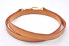 Authentic Louis Vuitton Leather Shoulder Strap Beige 39.4" LV 5873E