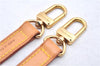 Authentic Louis Vuitton Leather Shoulder Strap Beige 39.4" LV 5873E