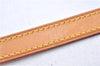 Authentic Louis Vuitton Leather Shoulder Strap Beige 39.4" LV 5873E