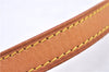 Authentic Louis Vuitton Leather Shoulder Strap Beige 39.4" LV 5873E