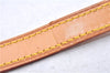 Authentic Louis Vuitton Leather Shoulder Strap Beige 39.4" LV 5873E