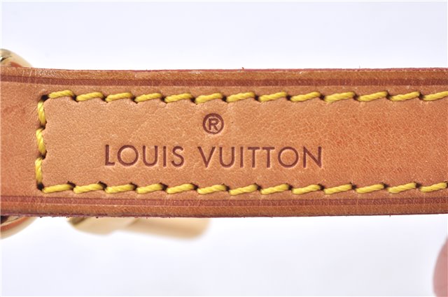 Authentic Louis Vuitton Leather Shoulder Strap Beige 39.4