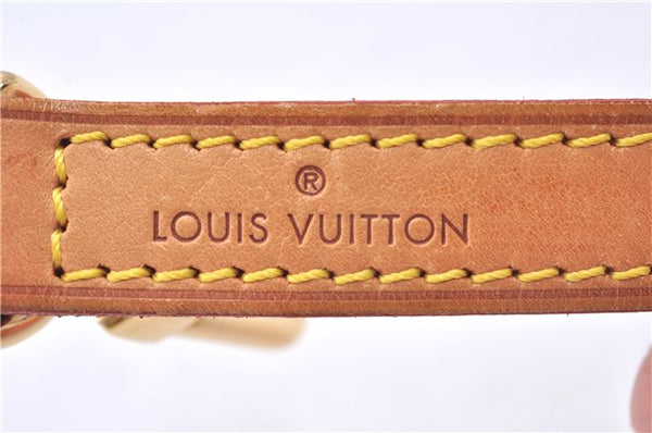 Authentic Louis Vuitton Leather Shoulder Strap Beige 39.4" LV 5873E