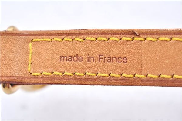 Authentic Louis Vuitton Leather Shoulder Strap Beige 39.4" LV 5873E