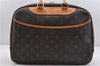 Authentic LOUIS VUITTON Monogram Deauville Hand Bag Purse M47270 LV 5875C