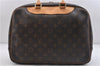 Authentic LOUIS VUITTON Monogram Deauville Hand Bag Purse M47270 LV 5875C