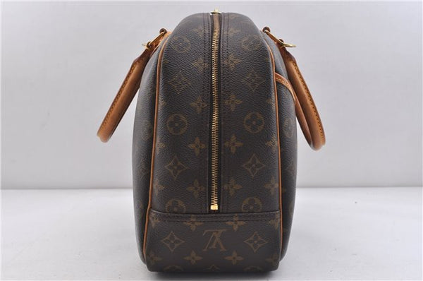Authentic LOUIS VUITTON Monogram Deauville Hand Bag Purse M47270 LV 5875C