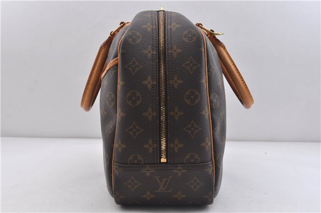 Authentic LOUIS VUITTON Monogram Deauville Hand Bag Purse M47270 LV 5875C