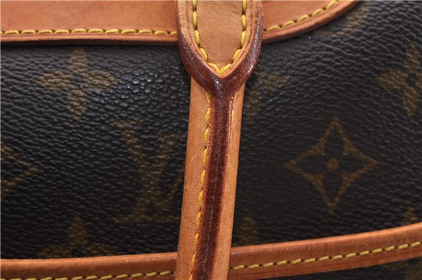 Authentic LOUIS VUITTON Monogram Deauville Hand Bag Purse M47270 LV 5875C