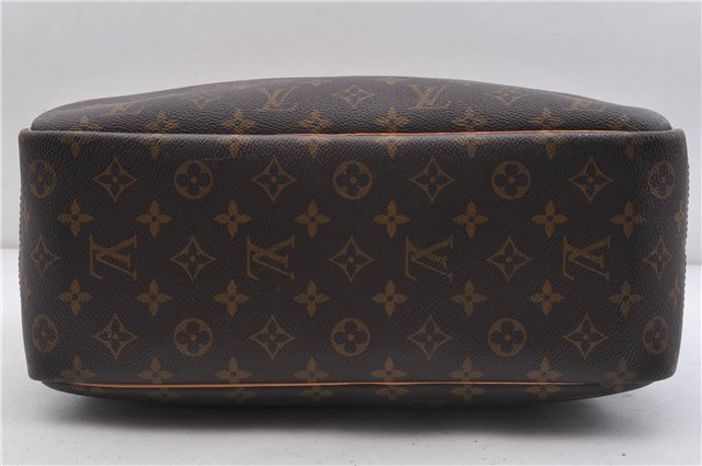 Authentic LOUIS VUITTON Monogram Deauville Hand Bag Purse M47270 LV 5875C