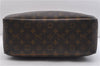 Authentic LOUIS VUITTON Monogram Deauville Hand Bag Purse M47270 LV 5875C