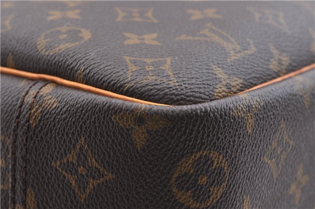 Authentic LOUIS VUITTON Monogram Deauville Hand Bag Purse M47270 LV 5875C