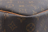 Authentic LOUIS VUITTON Monogram Deauville Hand Bag Purse M47270 LV 5875C