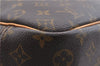 Authentic LOUIS VUITTON Monogram Deauville Hand Bag Purse M47270 LV 5875C