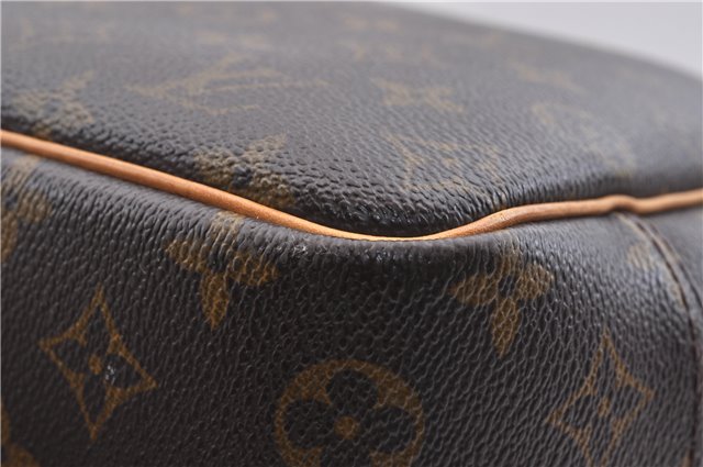 Authentic LOUIS VUITTON Monogram Deauville Hand Bag Purse M47270 LV 5875C