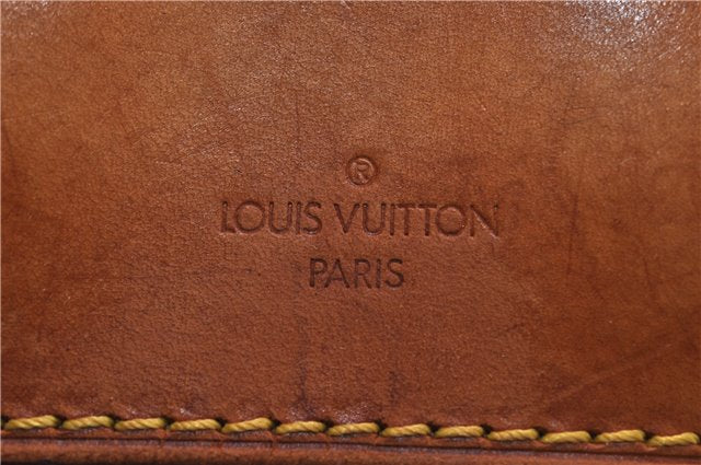 Authentic LOUIS VUITTON Monogram Deauville Hand Bag Purse M47270 LV 5875C