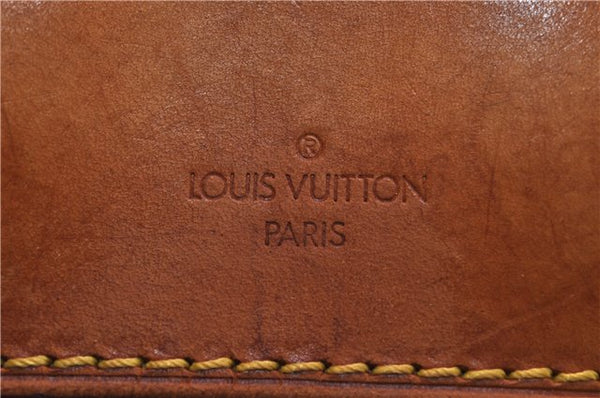 Authentic LOUIS VUITTON Monogram Deauville Hand Bag Purse M47270 LV 5875C