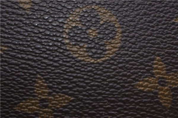 Authentic LOUIS VUITTON Monogram Deauville Hand Bag Purse M47270 LV 5875C