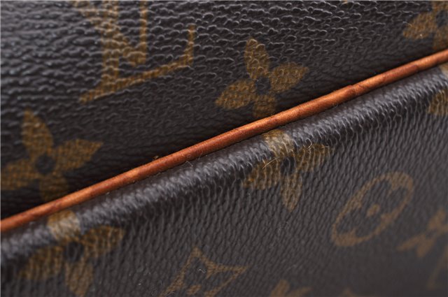 Authentic LOUIS VUITTON Monogram Deauville Hand Bag Purse M47270 LV 5875C