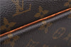 Authentic LOUIS VUITTON Monogram Deauville Hand Bag Purse M47270 LV 5875C