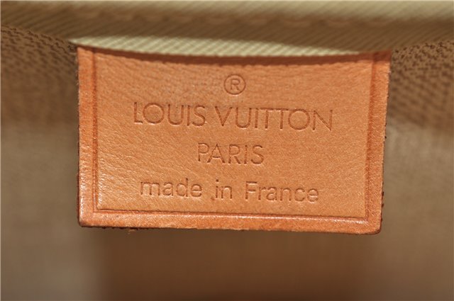 Authentic LOUIS VUITTON Monogram Deauville Hand Bag Purse M47270 LV 5875C