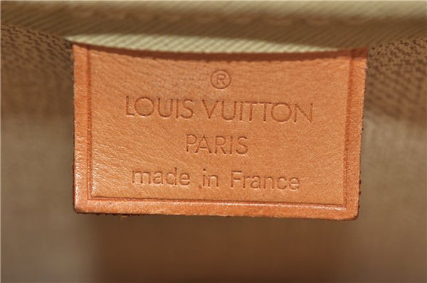 Authentic LOUIS VUITTON Monogram Deauville Hand Bag Purse M47270 LV 5875C
