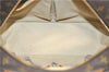 Authentic LOUIS VUITTON Monogram Deauville Hand Bag Purse M47270 LV 5875C