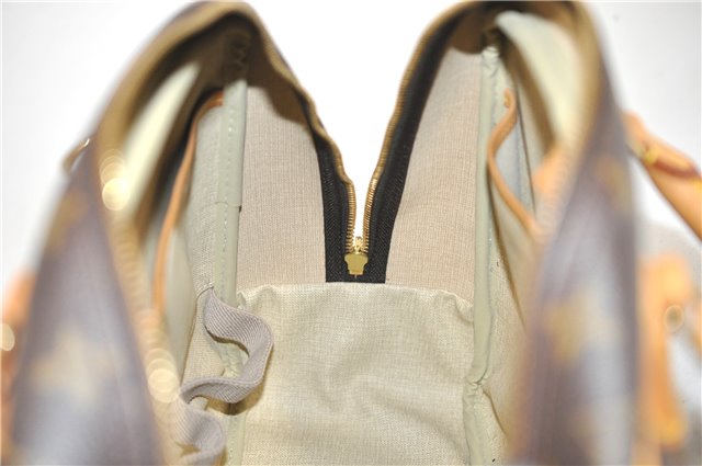 Authentic LOUIS VUITTON Monogram Deauville Hand Bag Purse M47270 LV 5875C