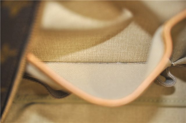 Authentic LOUIS VUITTON Monogram Deauville Hand Bag Purse M47270 LV 5875C