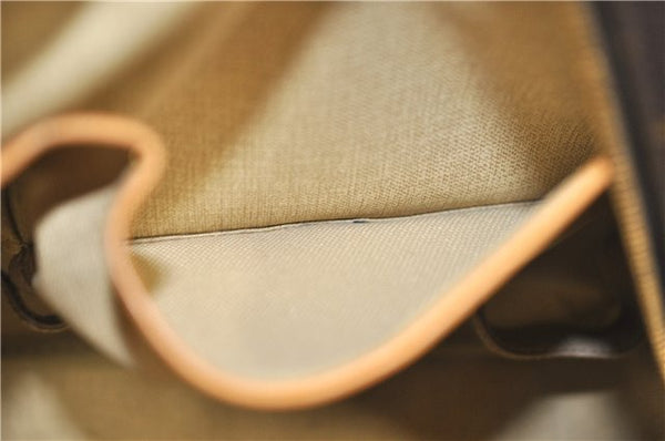 Authentic LOUIS VUITTON Monogram Deauville Hand Bag Purse M47270 LV 5875C