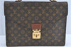 Auth Louis Vuitton Monogram Porte Documents Bandouliere M53338 Briefcase 5878C