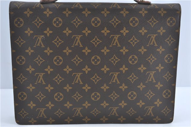 Auth Louis Vuitton Monogram Porte Documents Bandouliere M53338 Briefcase 5878C