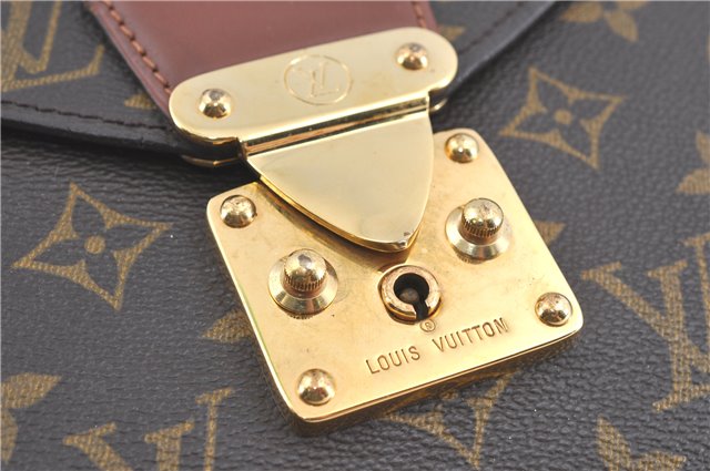 Auth Louis Vuitton Monogram Porte Documents Bandouliere M53338 Briefcase 5878C