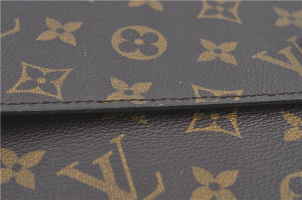 Auth Louis Vuitton Monogram Porte Documents Bandouliere M53338 Briefcase 5878C