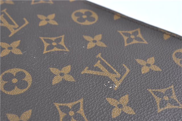 Auth Louis Vuitton Monogram Porte Documents Bandouliere M53338 Briefcase 5878C
