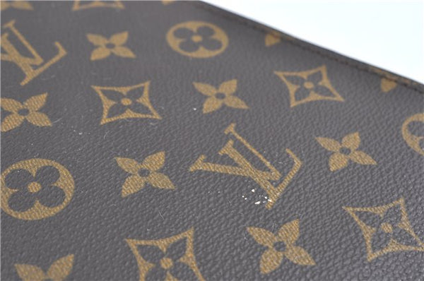 Auth Louis Vuitton Monogram Porte Documents Bandouliere M53338 Briefcase 5878C