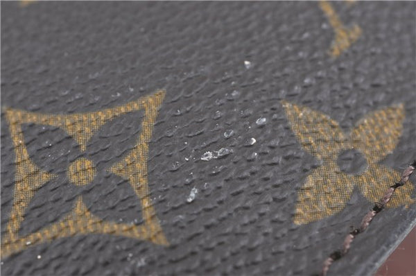 Auth Louis Vuitton Monogram Porte Documents Bandouliere M53338 Briefcase 5878C