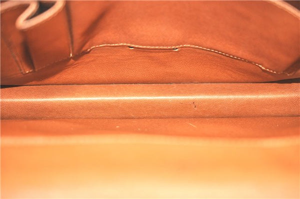 Auth Louis Vuitton Monogram Porte Documents Bandouliere M53338 Briefcase 5878C